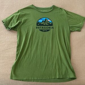 Patagonia Olive Graphic Tee